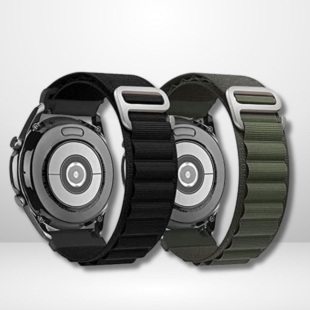 Alpine G Hook Watch Straps Combo Pack compatible for Smart Watch 22 MM