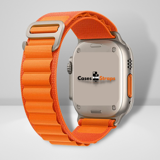 Alpine Loop G Hook Watch Strap Orange Color (Watch Not Included)