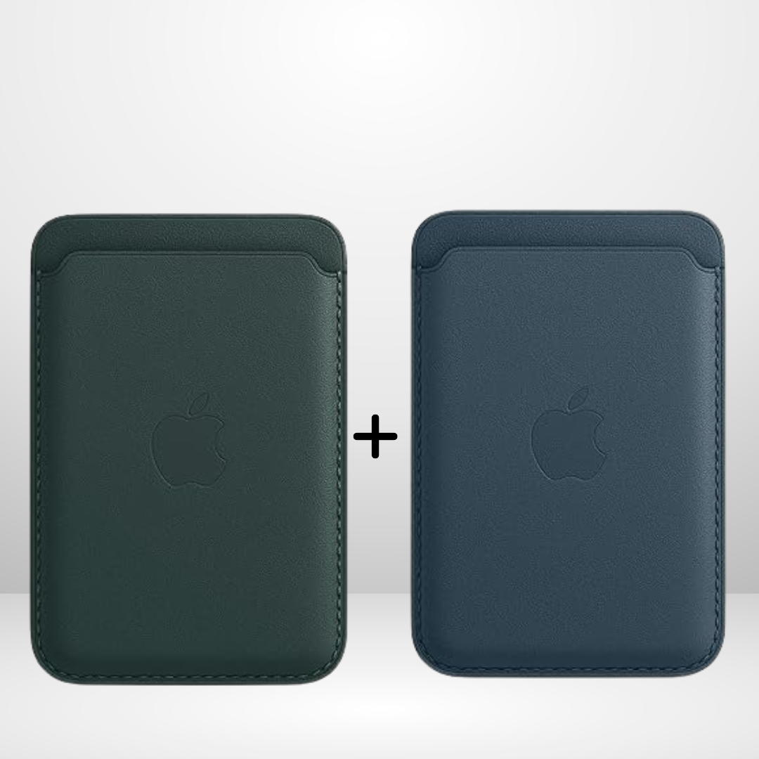 BUY 1 GET 1 Magnetic Leather Magsafe IC Wallet for iPhone.