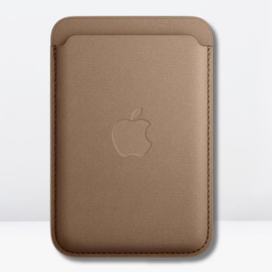 BUY Fine Woven MagSafe Case, GET Fine Woven Wallet FREE! (TAUPE BROWN) iphone 14/15 series