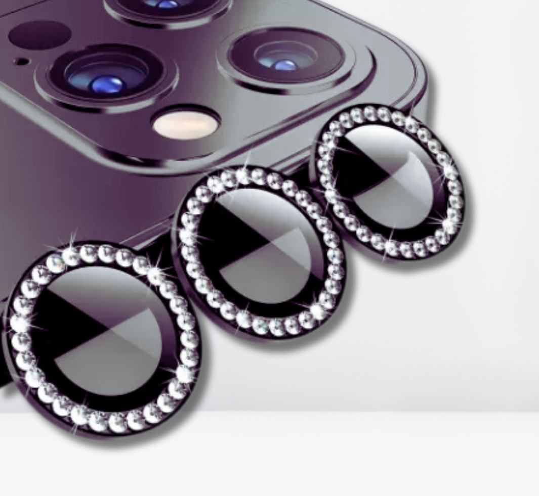 Diamond Metal Camera Lens Protector for iPhone 12 Pro