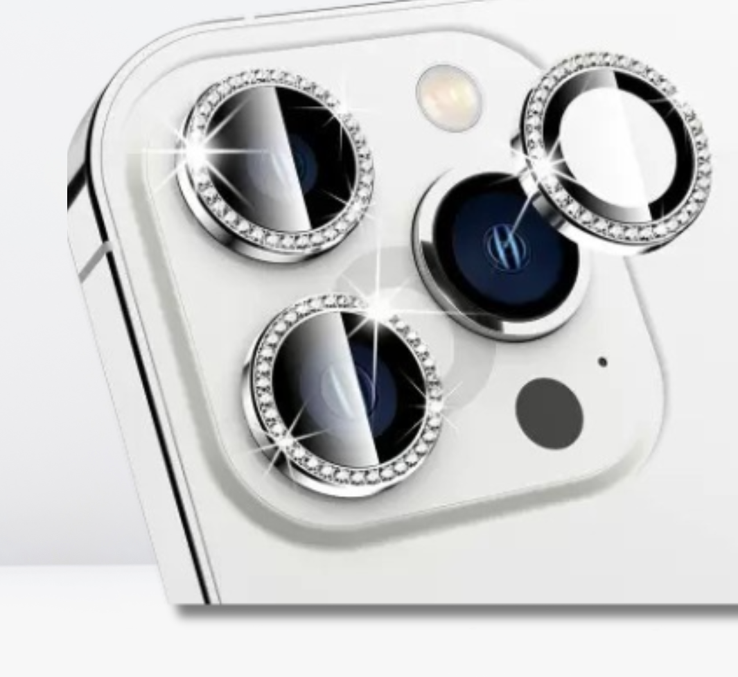 Diamond Metal Camera Lens Protector for iPhone 12 Pro