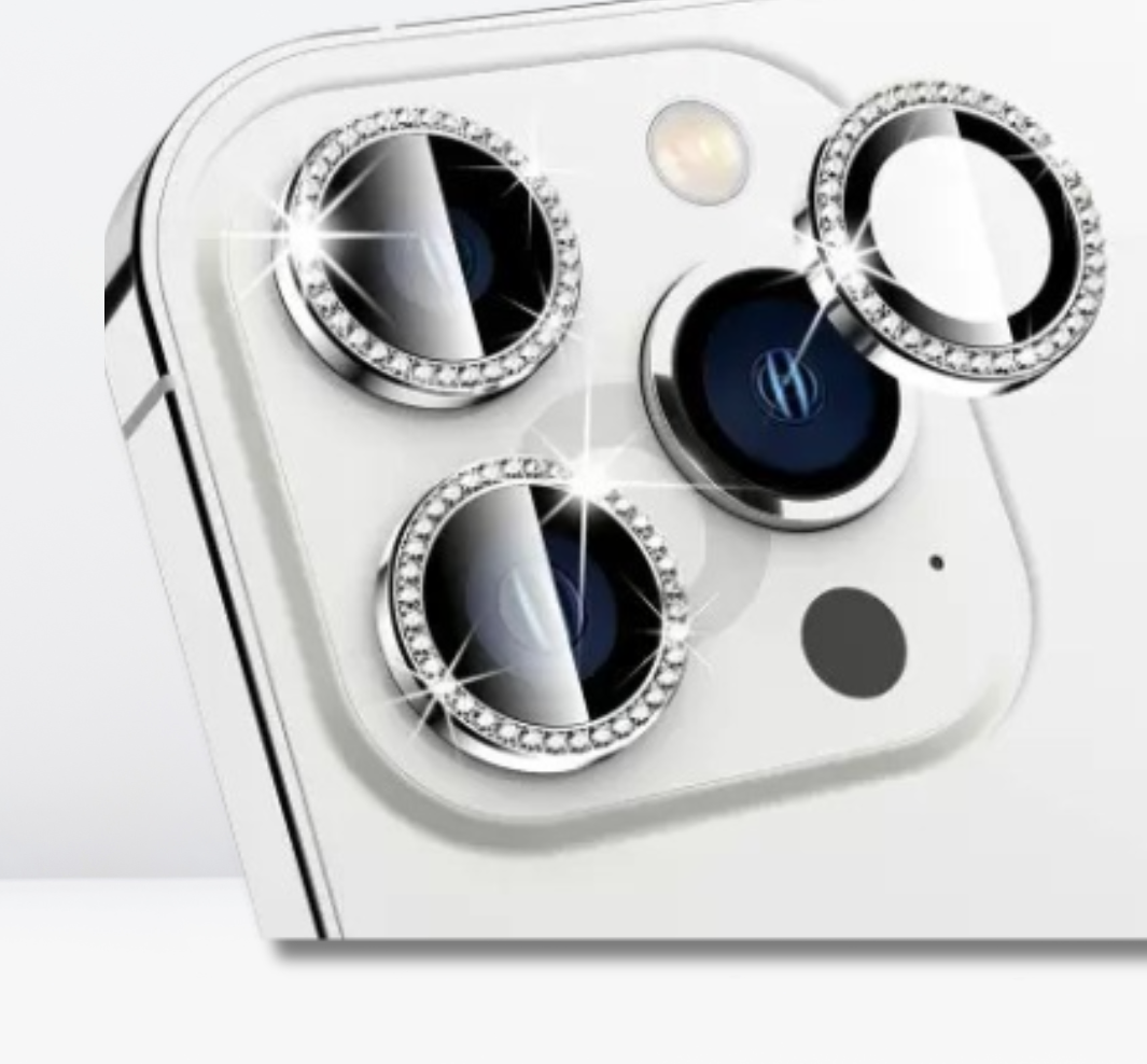 Diamond Metal Camera Lens Protector for iPhone 12 Pro Max