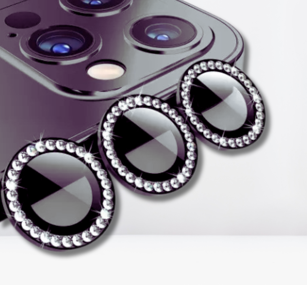 Diamond Metal Camera Lens Protector for iPhone 12 Pro Max