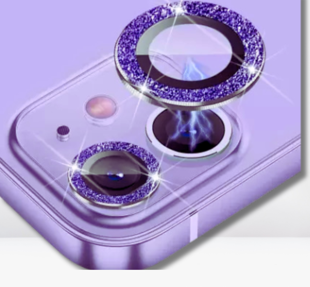 Diamond Metal Camera Lens Protector for iPhone 12