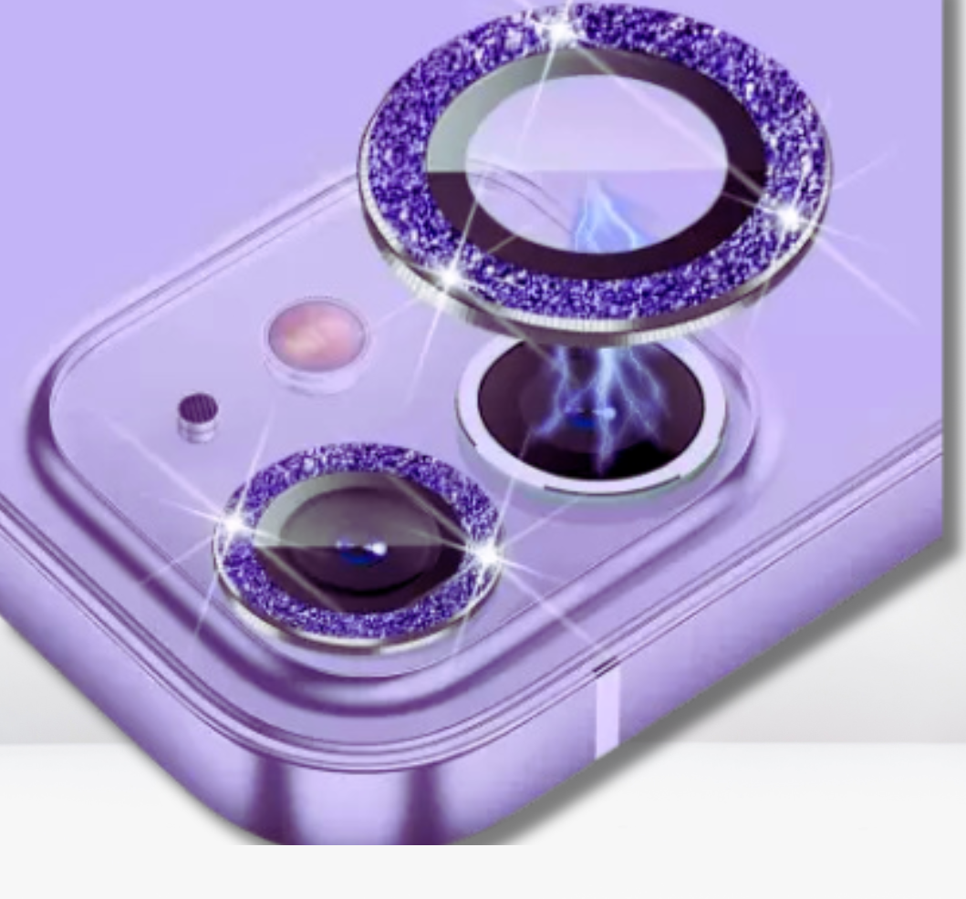 Diamond Metal Camera Lens Protector for iPhone 12 Mini