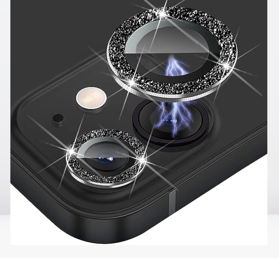 Diamond Metal Camera Lens Protector for iPhone 12