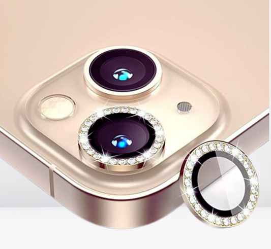 Diamond Metal Camera Lens Protector for iPhone 13