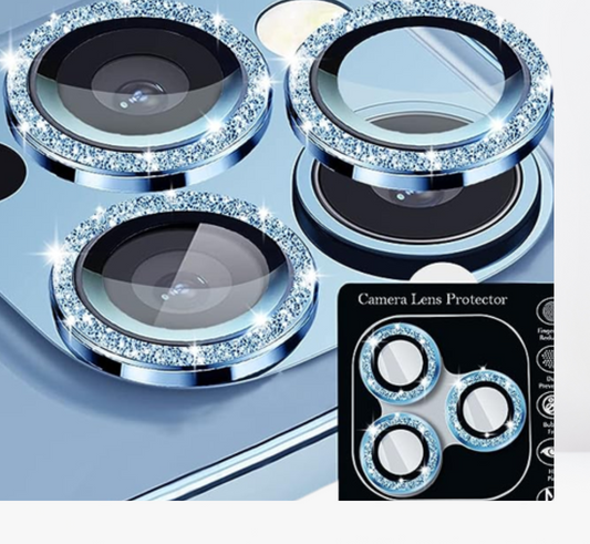 Diamond Metal Camera Lens Protector for iPhone 13 pro Max
