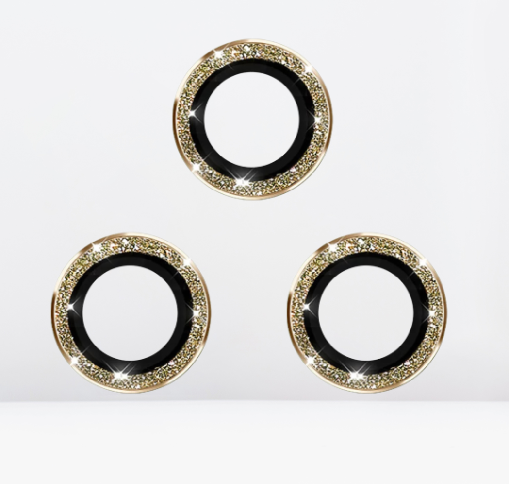 Diamond Metal Camera Lens Protector for iPhone 14 Pro Max