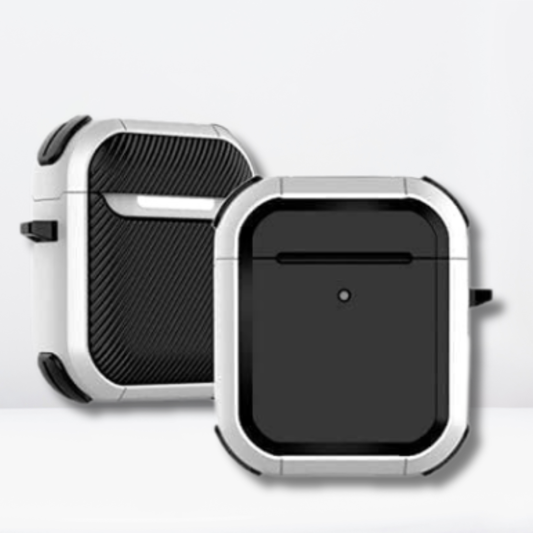 Eggshell Protective AirPods 1/2 Case (White Color)