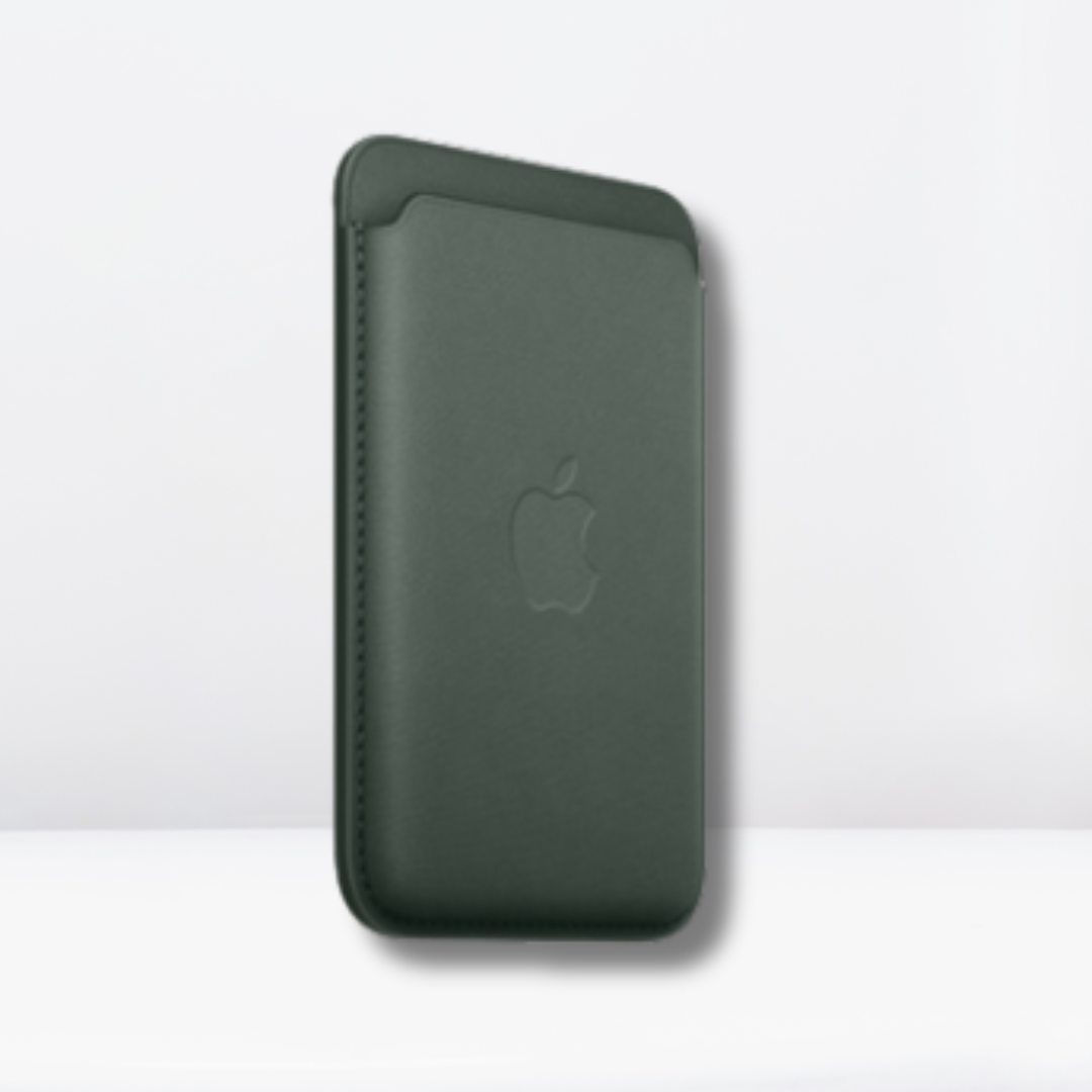 BUY Fine Woven MagSafe Case, GET Fine Woven Wallet FREE! (EVERGREEN) for iPhone 14/15 Series