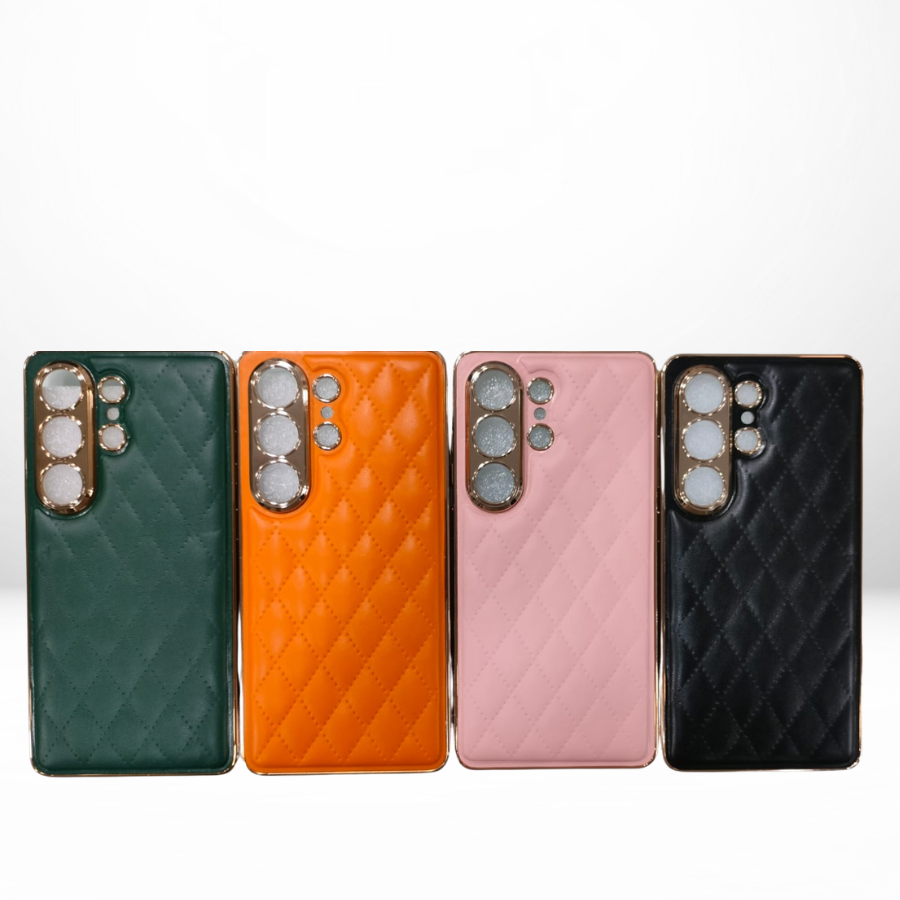 GKK Cushion Leather Case with Front Glass for Samsung Galaxy S26 Ultra