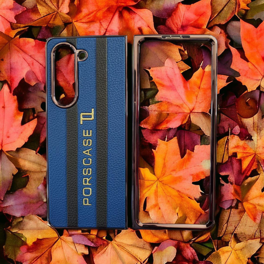 GKK PORSCASE Leather Case for Samsung Galaxy FOLD 5