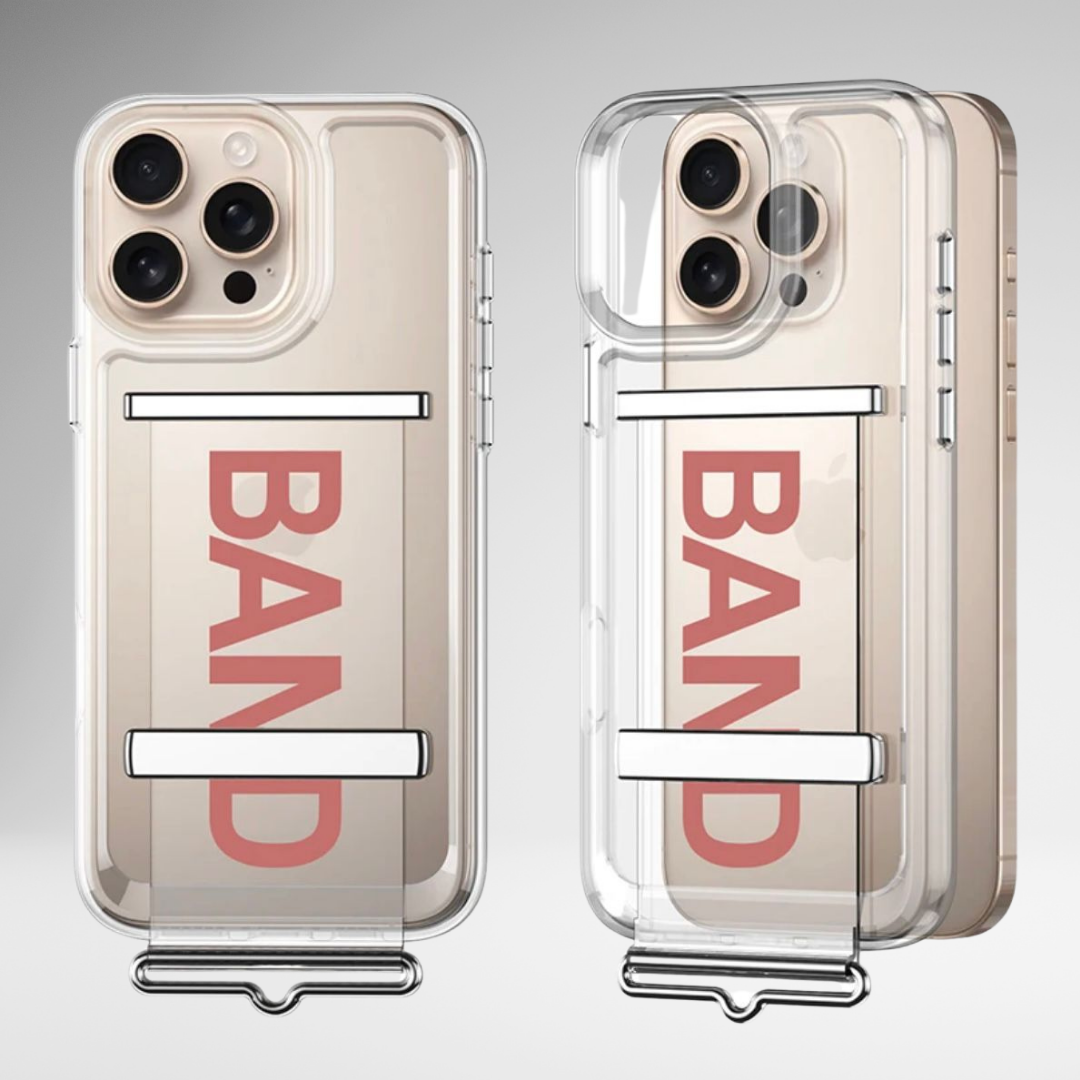 GKK Transparent Silicone Band Case for the iPhone 16 Series