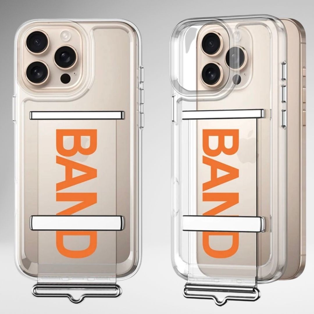 GKK Transparent Silicone Band Case for the iPhone 16 Series