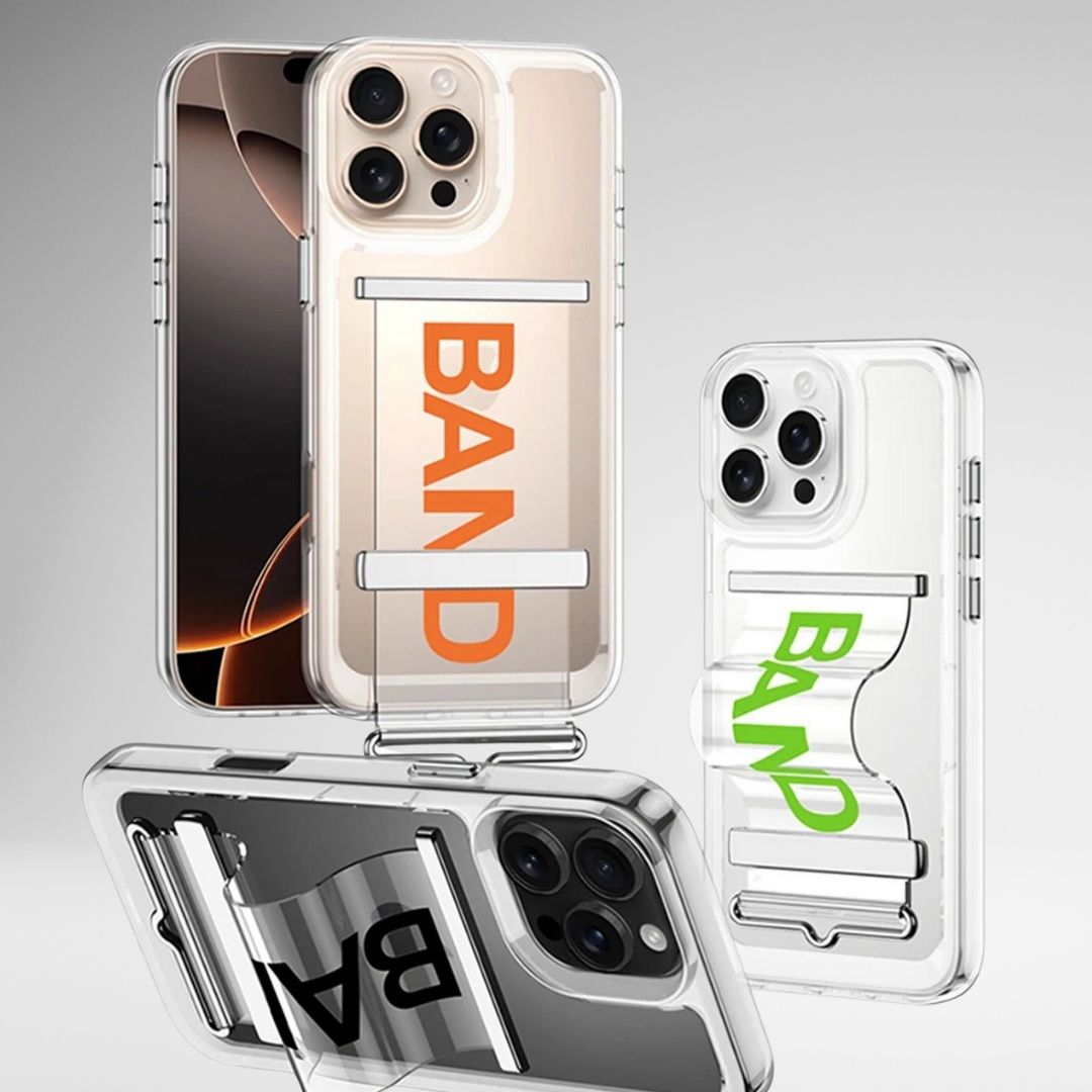 GKK Transparent Silicone Band Case for the iPhone 16 Series