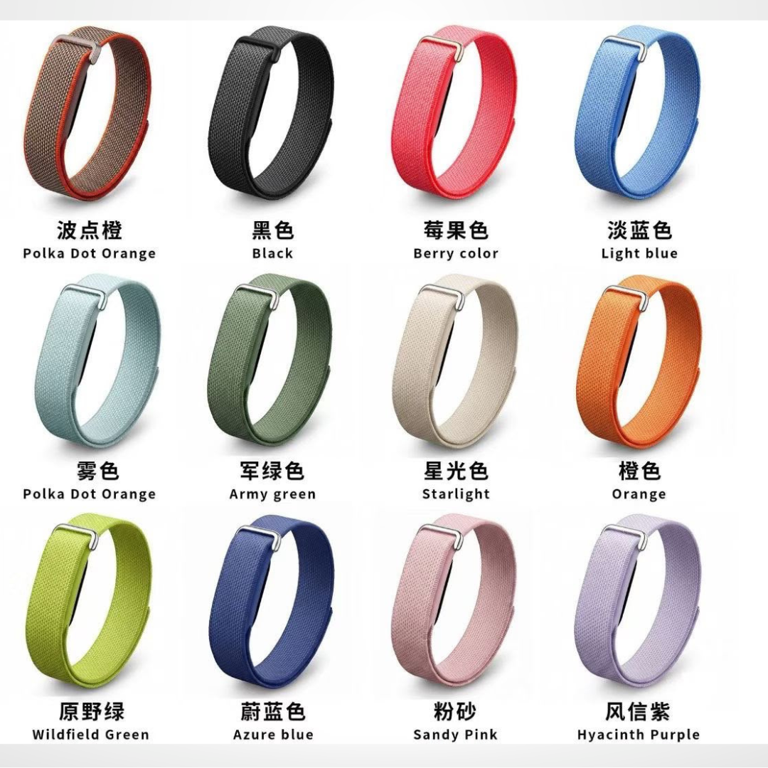 Google Fitbit Air Magic Nylon Loop Strap with Metal Buckle