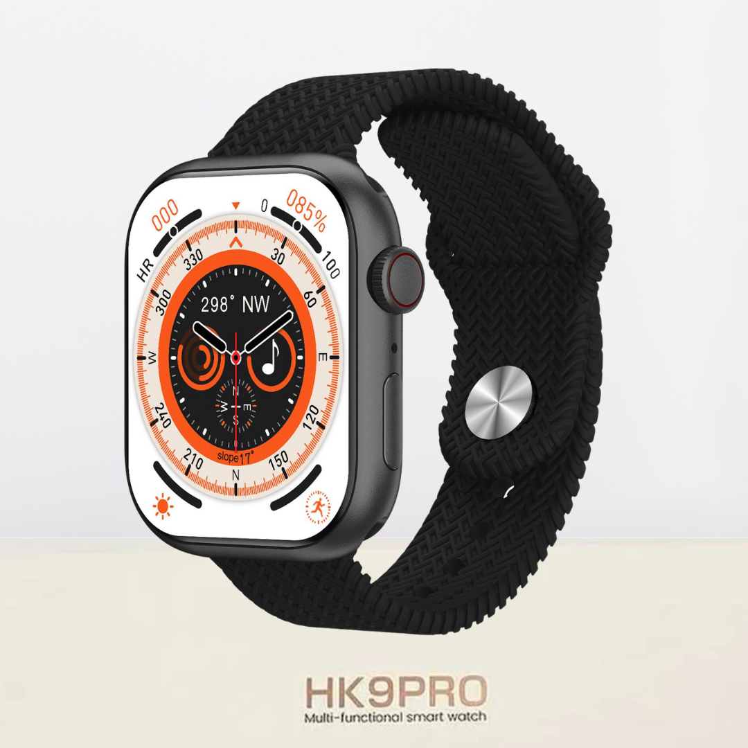 HK9 Pro SmartWatch True Amoled Display 45mm with new (CHAT GPT.Ai features)