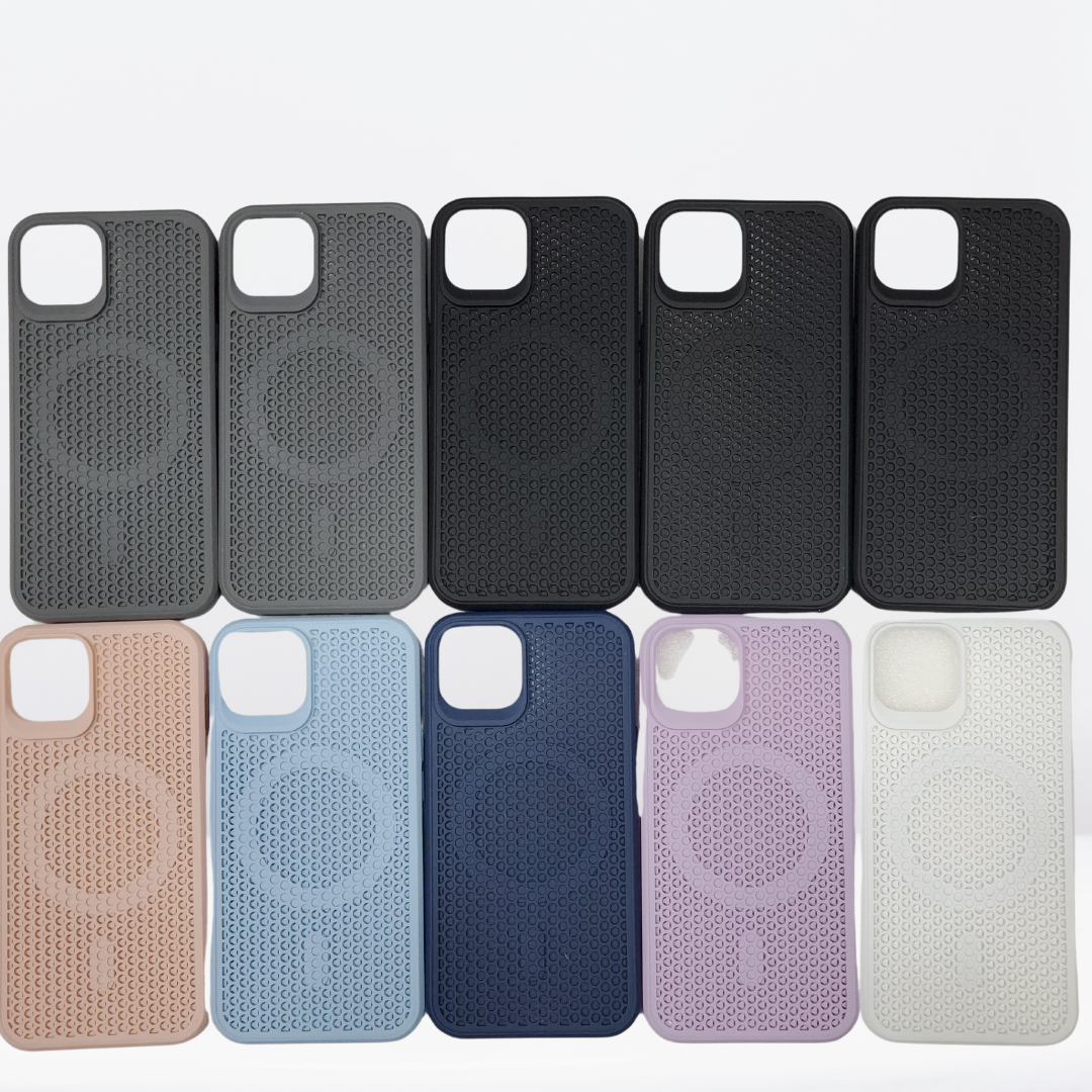 Heat Mesh Magnetic MagSafe Case for iPhone 15 Series