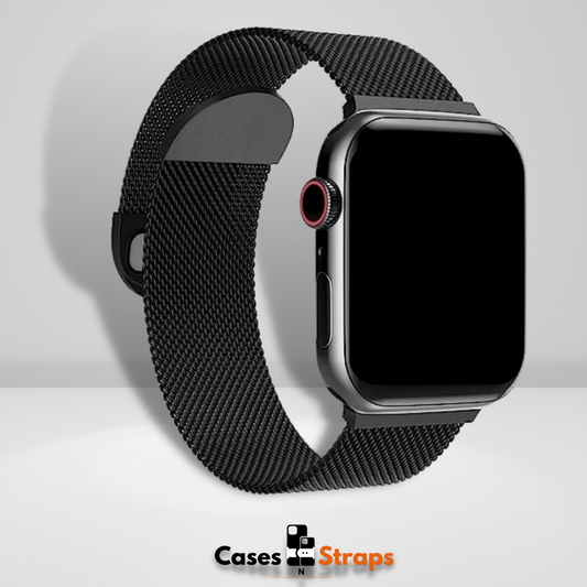 iWatch Magnetic Milanese Loop Band Black Color