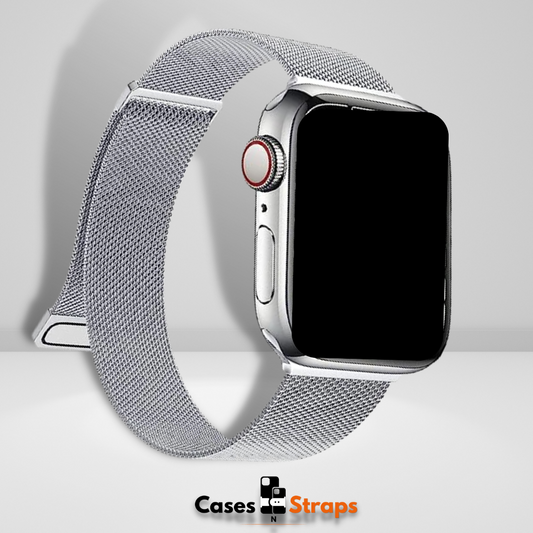 iWatch Magnetic Milanese Loop Band Silver Color