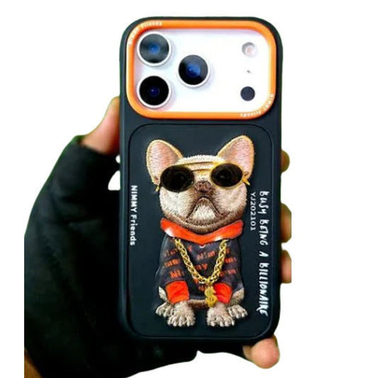 NIMMY Glasses Cool Pug Chain Series with Camera Control button for the iPhone 17 series