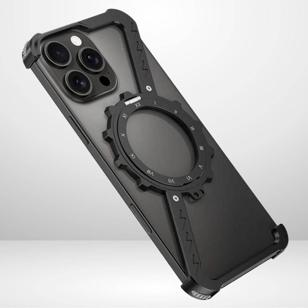 NY METAL FRAMELESS Z DESIGN Case for iPhone 16 Pro / 16 Pro Max