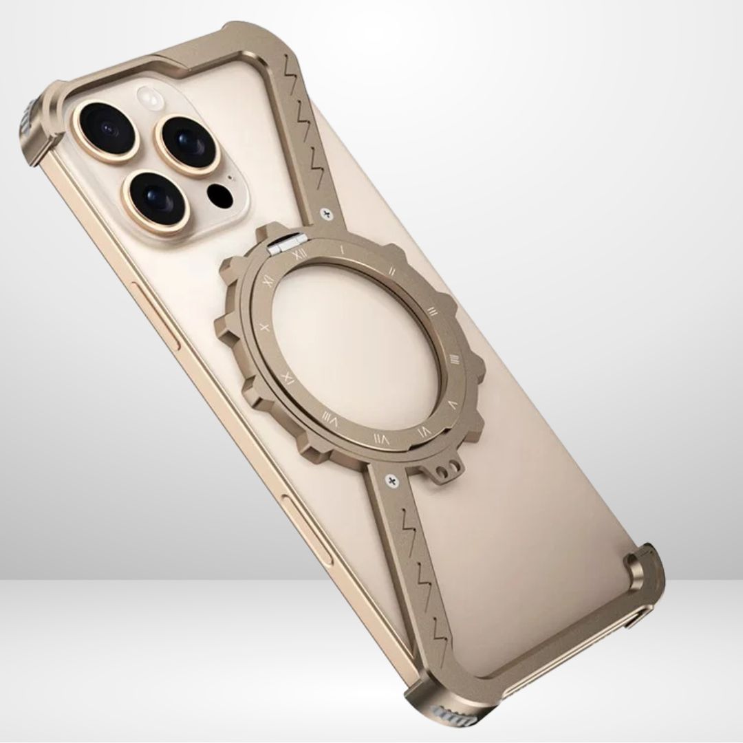 NY METAL FRAMELESS Z DESIGN Case for iPhone 16 Pro / 16 Pro Max
