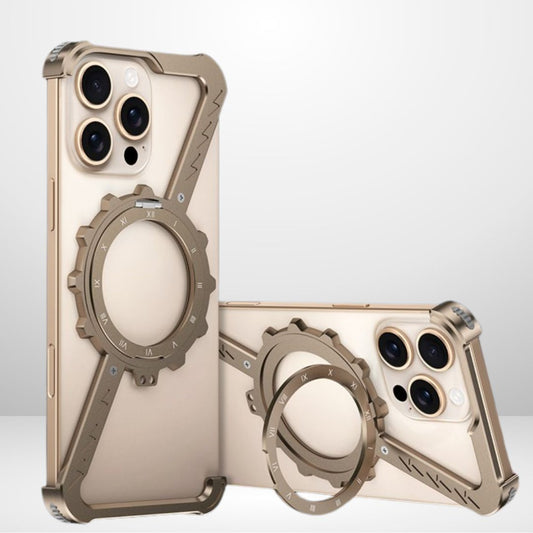 NY METAL FRAMELESS Z DESIGN Case for iPhone 16 Pro / 16 Pro Max