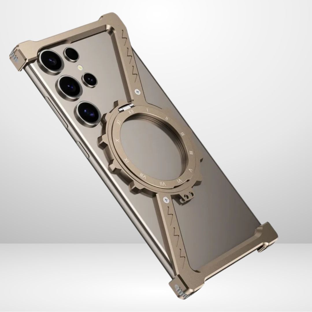 NY METAL FRAMELESS Z DESIGN Case for Samsung Galaxy S24 Ultra / S25 Ultra