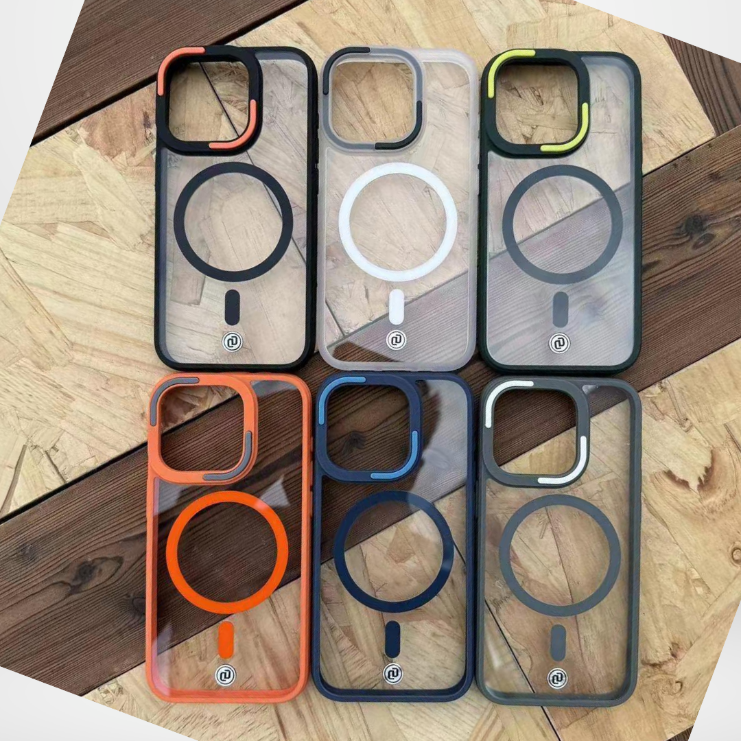 New DUZON Smoke Transparent magsafe Case For iPhone 14 Series