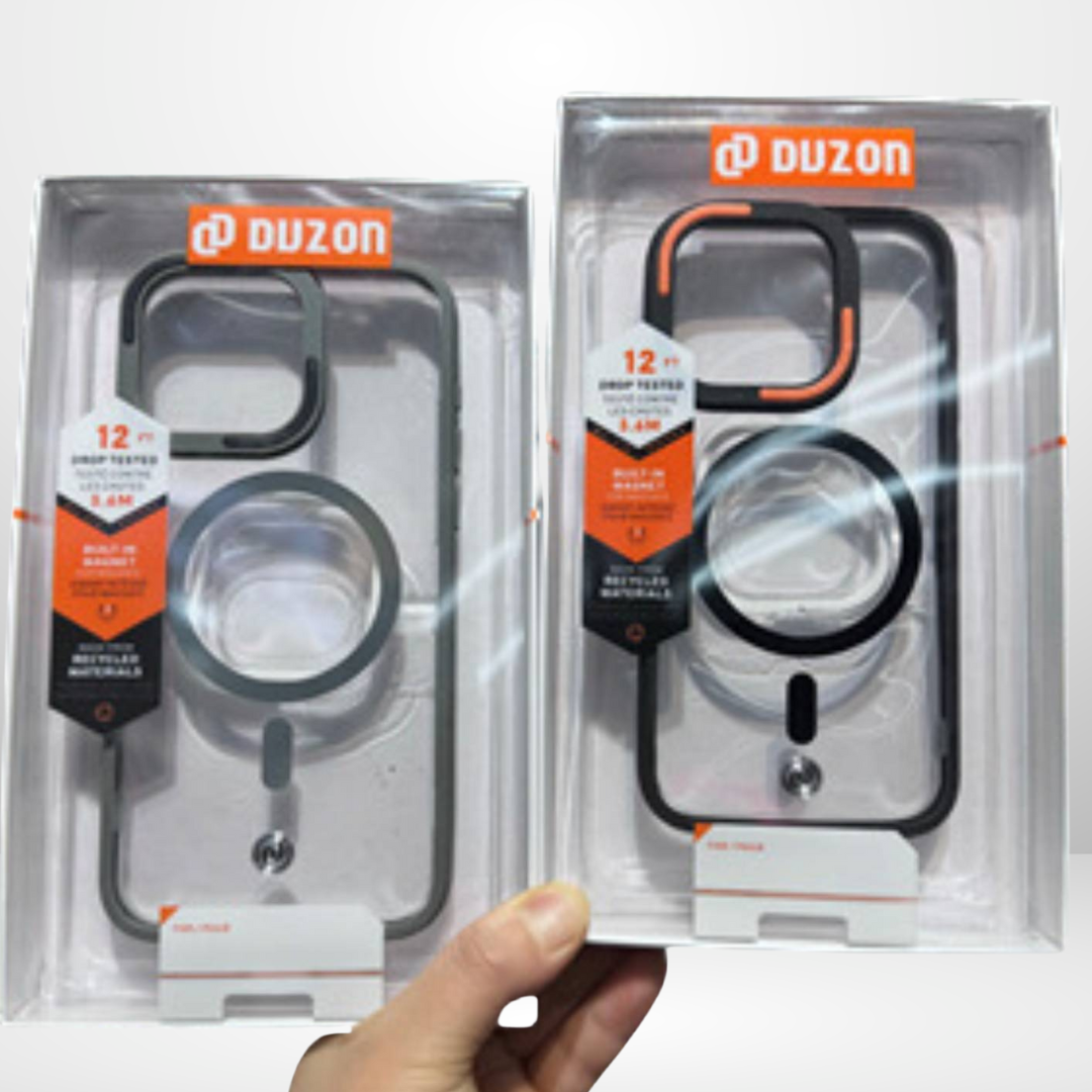 New DUZON Smoke Transparent magsafe Case For iPhone 14 Series