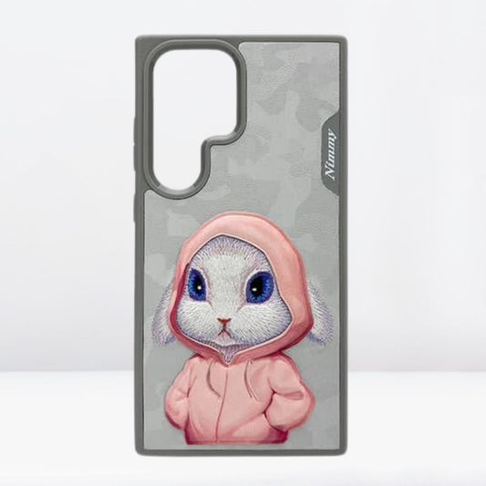 Nimmy Friends 3D Embroidery Leather Case for the Samsung S24 Ultra (Adorable Series)