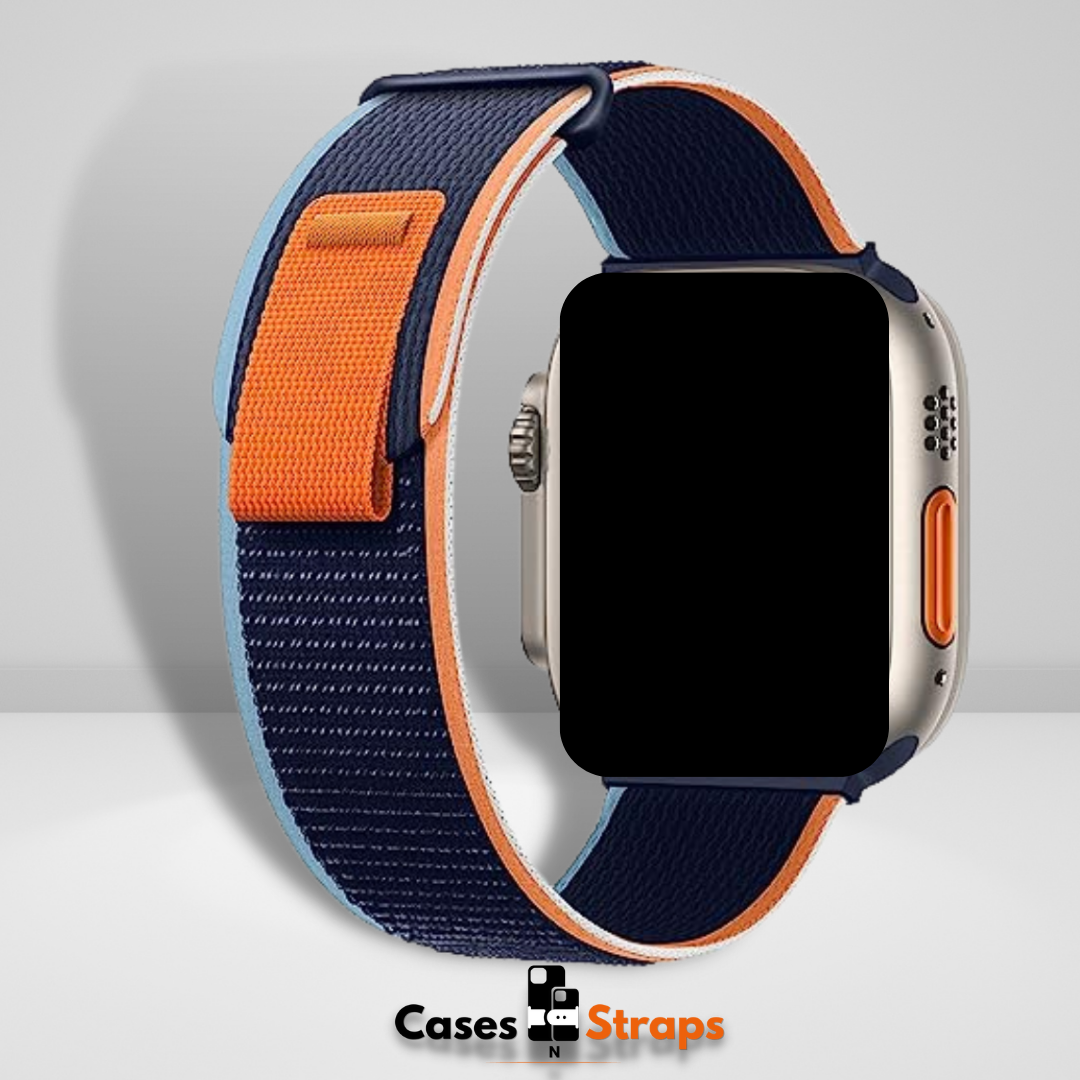 Nylon Trail Loop Watch Strap Dark Blue Color – Cases N Straps