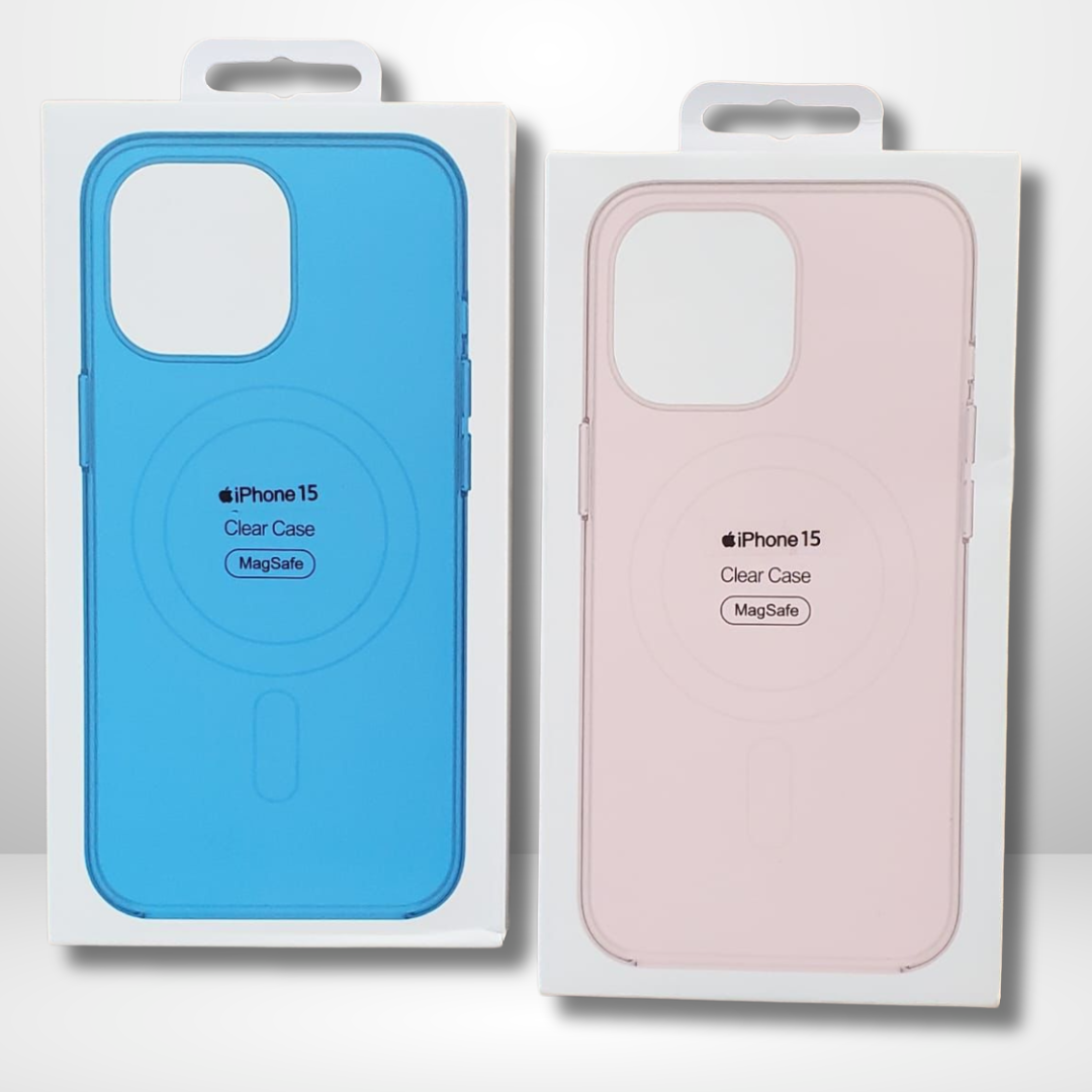 OG Colored MagSafe Cases with IC Working for iPhone 15 Pro /15 Pro Max