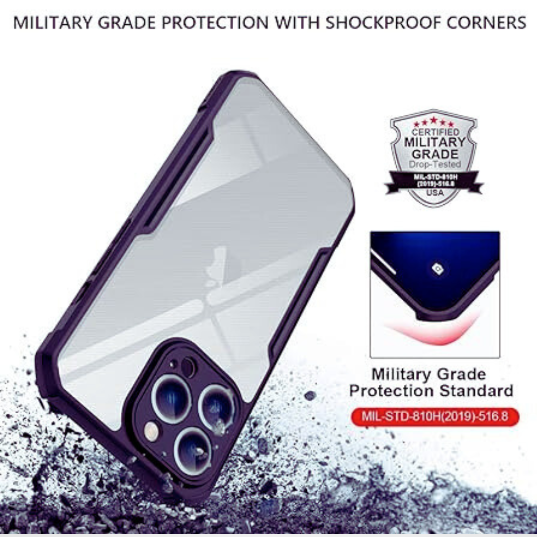 OG IPACKY-EAGLE Transparent Case for iPhone 11/12/13/14 series
