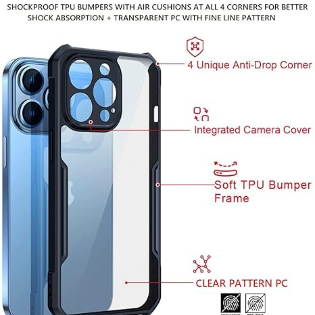 OG IPACKY-EAGLE Transparent Case for iPhone 11/12/13/14 series