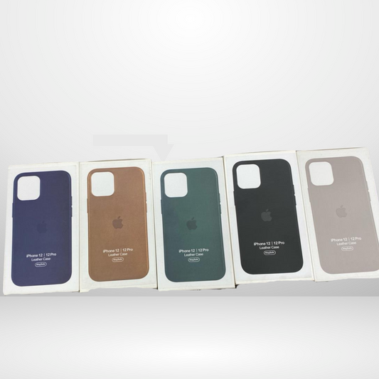 OG Leather Case With Logo for iPhone 12/Pro/Pro max (Without Magsafe)