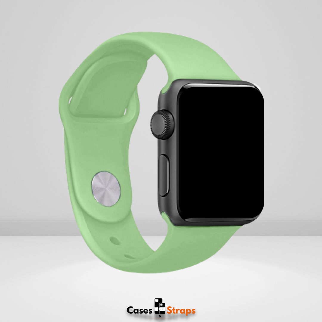 Apple watch mint hot sale green band