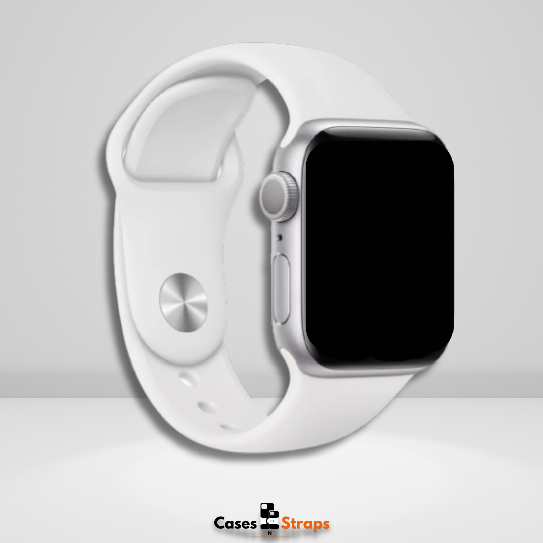 White sales iwatch strap