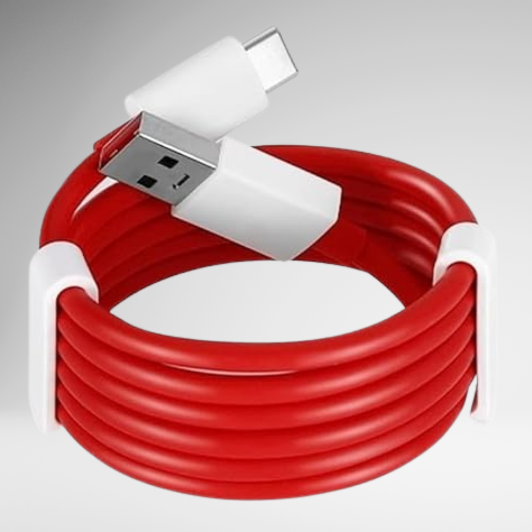 OnePlus Super Fast 80W SUPERVOOC Adapter & Cable Charger