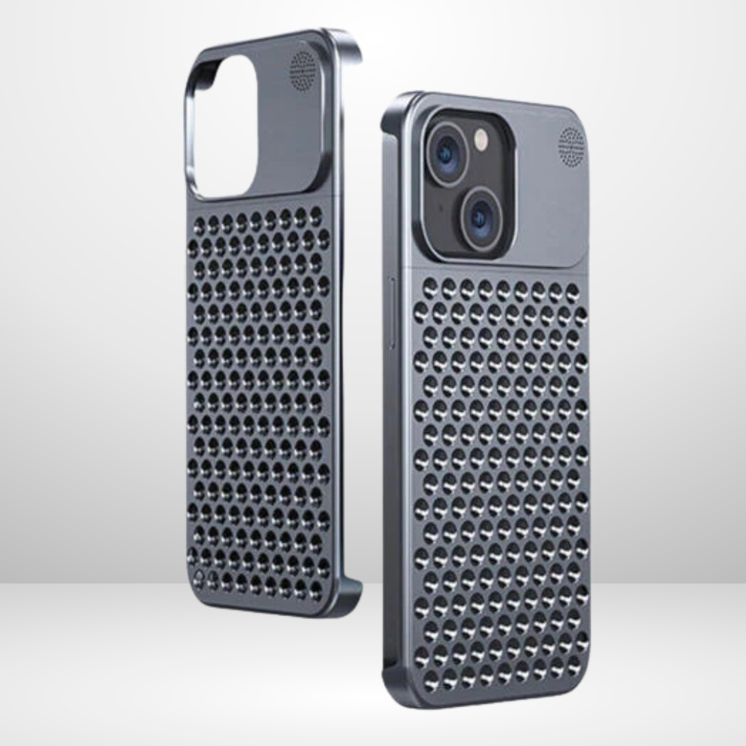Premium Aluminium Alloy cover with perfume fragrance for 15 series (BLACK)
