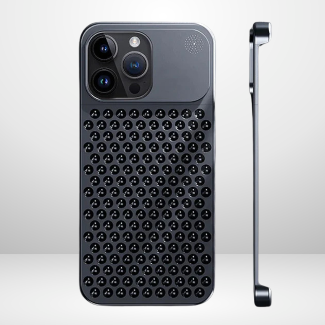 Premium Aluminium Alloy cover with perfume fragrance for 15 series (BLACK)