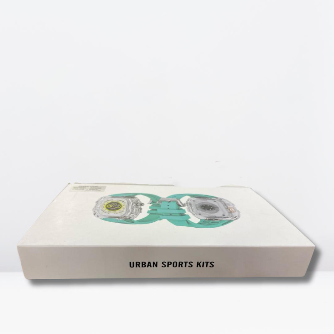 Urban Sports Modification Kit (49mm) Includes (Clear Watch Case with Silicone Strap)