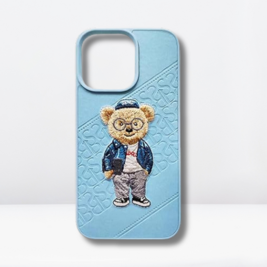SB Polo Bear Leather Case for iPhone 14 Series