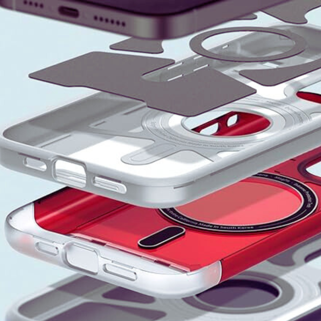 New MagFit C1 CLASSIC SERIES for iPhone 15 series (RUBY)