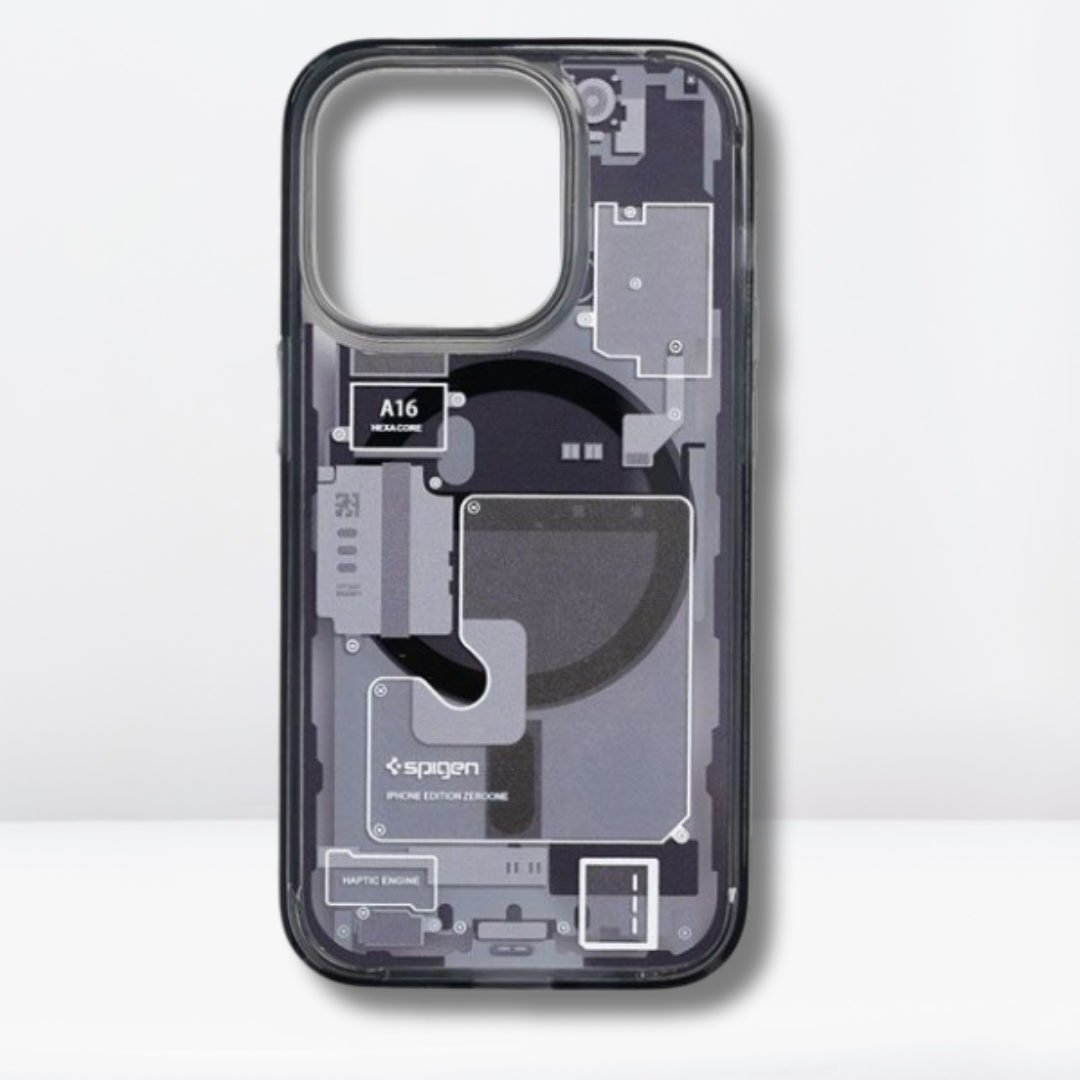 Haptic Engine Zero One Ultra Hybrid Magfit Back Case for iPhone 11/12/12Pro (BLACK)