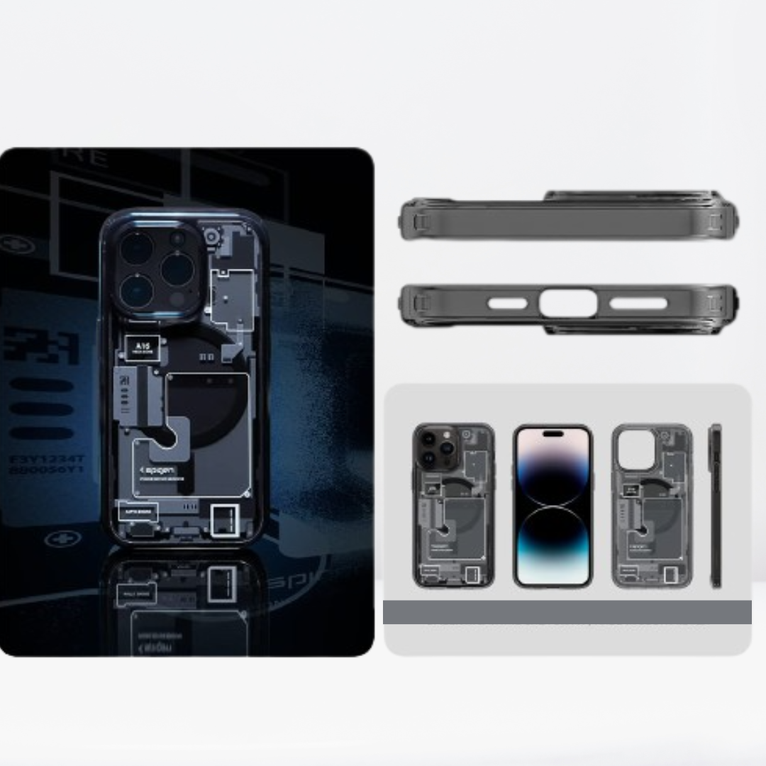Haptic Engine Zero One Ultra Hybrid Magfit Back Case for iPhone 11/12/12Pro (BLACK)