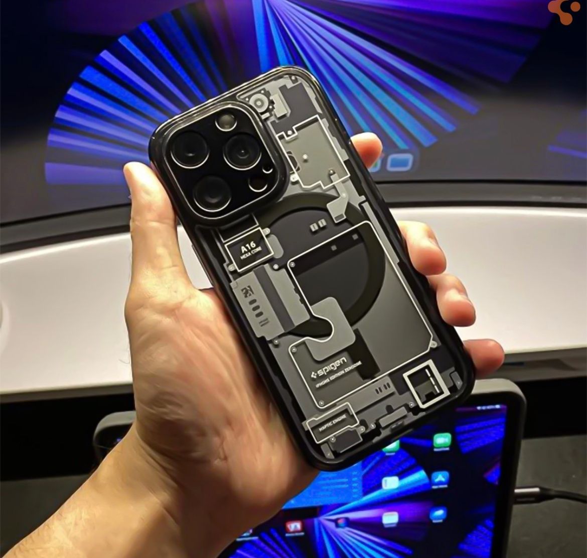 Haptic Engine Zero One Ultra Hybrid Magfit Back Case for iPhone 11/12/12Pro (BLACK)